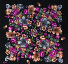 Load image into Gallery viewer, Floral Elegance Cotton Squares