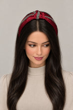 Load image into Gallery viewer, Luxury Rhinestone Top Knot Headband