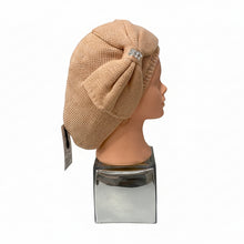 Load image into Gallery viewer, Rhinestone Studded Big Bow Beret