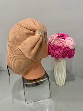 Load image into Gallery viewer, Rhinestone Studded Big Bow Beret
