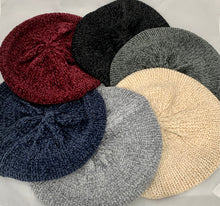 Load image into Gallery viewer, Chenille Berets/Snoods