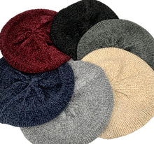 Load image into Gallery viewer, Chenille Berets/Snoods