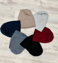 Load image into Gallery viewer, Soft Cotton Diamond Studded Beanie - Bestselling Head Covering