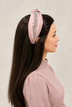 Load image into Gallery viewer, Luxury Rhinestone Top Knot Headband