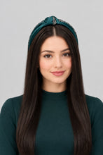 Load image into Gallery viewer, Luxury Rhinestone Top Knot Headband