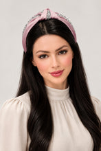 Load image into Gallery viewer, Luxury Rhinestone Top Knot Headband