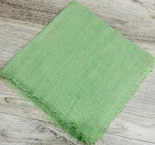 Load image into Gallery viewer, Turkish Textured Solid Squares - Cotton Greens! Only 1 light LIME left