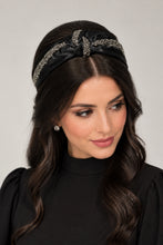 Load image into Gallery viewer, Luxury Rhinestone Top Knot Headband