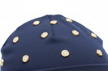 Load image into Gallery viewer, Jeweled Elegance Beanie - Luxe Warmth with Sparkling Style