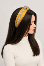 Load image into Gallery viewer, Luxury Rhinestone Top Knot Headband