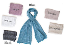 Load image into Gallery viewer, Crimped Pleats Party Scarves