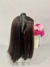 Load image into Gallery viewer, Luxury Rhinestone Top Knot Headband