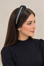 Load image into Gallery viewer, Luxury Rhinestone Top Knot Headband