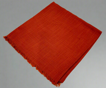 Load image into Gallery viewer, Turkish Textured Solid Squares - Cotton Oranges!
