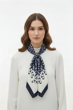 Load image into Gallery viewer, C - Inspired Elegance — 90×90 cm |  Satin Square Scarf
