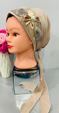 Load image into Gallery viewer, Elegant Long Tail Pre-Tied Tichel with Embellishments
