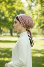 Load image into Gallery viewer, C - Inspired Elegance — 90×90 cm |  Satin Square Scarf
