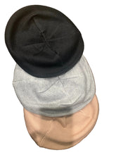 Load image into Gallery viewer, French Style Cotton Beret - Classic Ribbed Design
