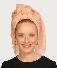 Load image into Gallery viewer, Pleated Silk-Touch Scarf
