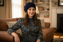 Load image into Gallery viewer, Floral Swirls Beret
