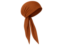 Load image into Gallery viewer, Orange/Brown Shimmery Pre-Tied - Clean Background
