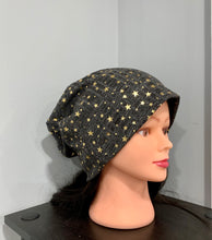 Load image into Gallery viewer, Cotton Gold Star Beanie
