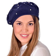 Load image into Gallery viewer, Cotton Pearl berets
