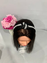 Load image into Gallery viewer, Luxury Rhinestone Top Knot Headband
