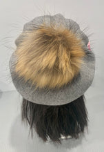 Load image into Gallery viewer, Warm Cashmere Winter Berets with Pompoms
