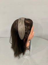 Load image into Gallery viewer, Metallic Dots Top Knot Headband
