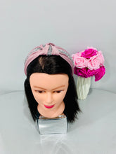 Load image into Gallery viewer, Luxury Rhinestone Top Knot Headband
