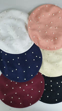 Load image into Gallery viewer, Cotton Pearl berets
