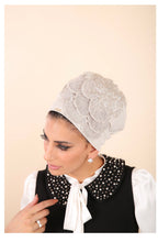 Load image into Gallery viewer, Yodfat Pearl Studded Turban
