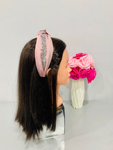 Load image into Gallery viewer, Luxury Rhinestone Top Knot Headband
