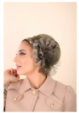 Load image into Gallery viewer, Yodfat Party Turban - Khaki Green
