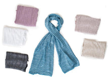 Load image into Gallery viewer, Crimped Pleats Party Scarves
