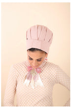 Load image into Gallery viewer, Yodfat Pleated Turban - Light Pink
