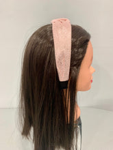 Load image into Gallery viewer, Metallic Dots Top Knot Headband
