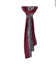 Load image into Gallery viewer, Three Toned Sequin Scarves - Long Rectangles
