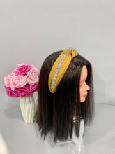 Load image into Gallery viewer, Luxury Rhinestone Top Knot Headband
